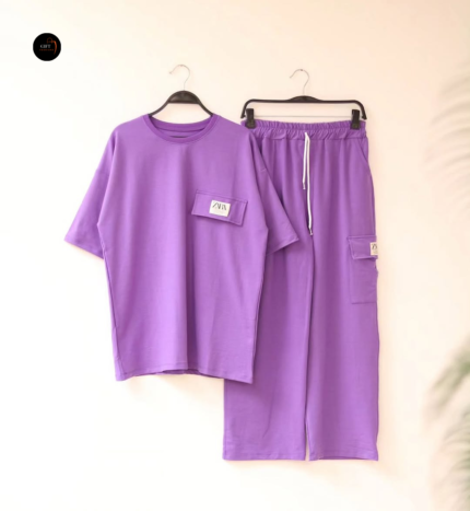 Ladies T-shirt and Trouser Set