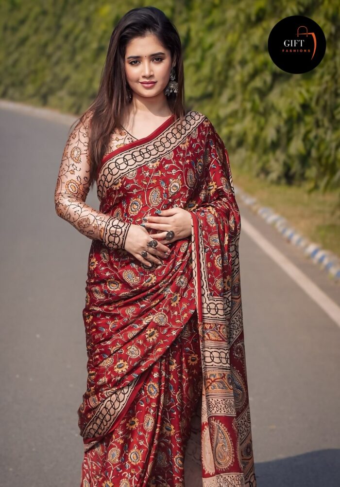 Soft Silk Saree with Blouse Piece