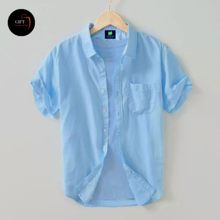 Half sleeve cotton shirt