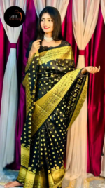 Soft silk katan sharee