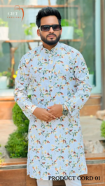 Digital Print Panjabi