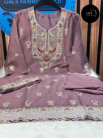 Indian Chinon Georgette Three Piece