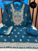 Indian Chinon Georgette Three Piece