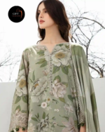 premium quality digital print olive 3pices - Image 2