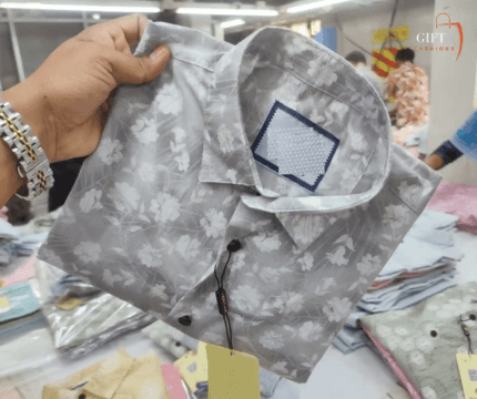 Pure Cotton full Sleeve Print Shirt