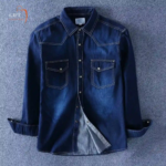 Top Selling Denim Long Sleeve Casual Shirt