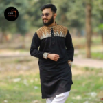 Trendy Embroidery Cotton Panjabi