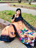 Chanderi silk sharee