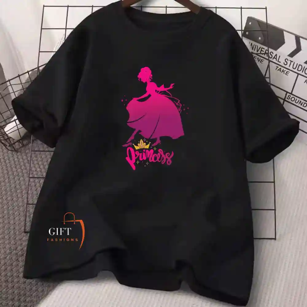 Drop Shoulder Ladies T-shirt