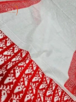 Half Silk Sharee with Blouse Piece