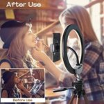 10 inch LED Ring Phil Light Ringlight Photography Beauty Light - Image 5