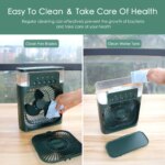 3 In 1 Air Cooling USB Fan with LED Night Light Water Fan - Image 6