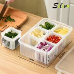 6 grid fridge storage box - Image 3