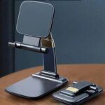 Adjustable and Foldable Desktop Mobile Phone Stand for Phone Comfortable with All Mobile for Desk, Bed, Table, Office, Video Recording, Home and Online Classes - Image 8