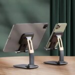 Adjustable and Foldable Desktop Mobile Phone Stand for Phone Comfortable with All Mobile for Desk, Bed, Table, Office, Video Recording, Home and Online Classes - Image 9