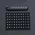 Anti-lost keychain with Mobile Number for Bicycle Car Auto Motor Cycle Key Ring Gift - Image 5