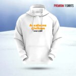 "Asswalamulikum" Islamic Hoodie (White) - Image 2