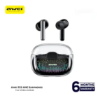 Awei T52 ANC TWS Wireless Earbuds Colorful Breathing Light Headphones - Image 2