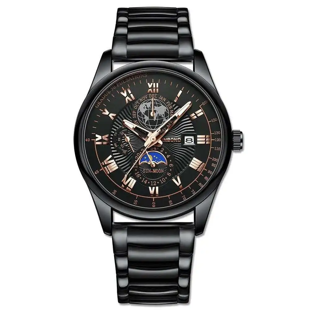 BINBOND-B3982-New-Style-Silver-Men-Quartz-Watch-Authentic-Stainless-Steel-Band-Date-Display-Dials-Decoration-Watch-1 BINBOND B3982 New Style Silver Men Quartz Watch Authentic Stainless Steel Band Date Display Dials Decoration Watch - Image 1