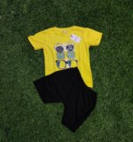 Baby Combo Set  T-shirt and Half - Pant - Image 2