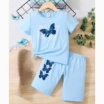 Baby Combo Set T-shirt and Half - Pant - Image 2