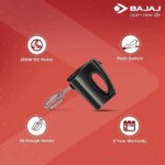 Bajaj Powerful 250W Hand Mixer - HM-01 - Image 4