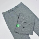 Benetton Export Slim Fit Formal Pant- Ash - Image 2