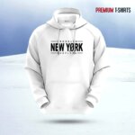 "Brooklyn New York" Islamic Hoodie (White) - Image 2