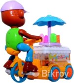 Bump And Go Monkey Ice Cream Toy for Kids - Image 3