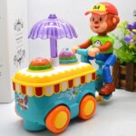 Bump And Go Monkey Ice Cream Toy for Kids - Image 2