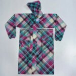 Children's cartoon raincoat inflatable hat raincoat for primary school students - Image 3