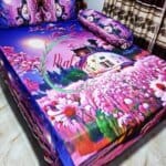 China Premium 3D Design Bed Sheet