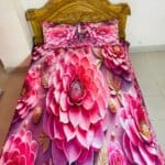 China Premium 3D Design Bed Sheet