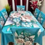 China Premium 3D Print Table Cloth Set