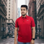 China Stretch Half sleeve polo shirt - Image 4