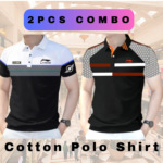 Combo Cotton Polo Shirt For Men's - Image 2