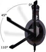 Cosonic CD-770 High-Quality Stereo Surround Gaming Headsets PC Earphone with Microphones - Image 4