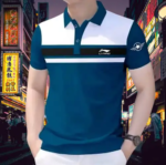 Cotton Polo Shirt For Men's - Image 3