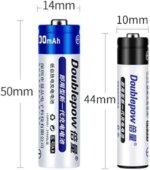 Doublepow AA 600mAh NiMH Rechargeable Battery (4pcs) - Image 3