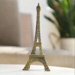 Eiffel Tower Metal Showpiece Decoration Gift - Image 3