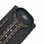 Exclusive Embroidery Cotton Panjabi With premium box - Image 3