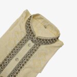 Exclusive Embroidery Cotton Panjabi With premium box - Image 3