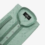 Exclusive Embroidery Cotton Panjabi With premium box - Image 4