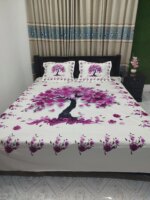 Exclusive King Size Full cotton fabric Panel Bedsheet