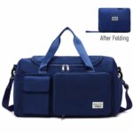 Fashionable Large Capacity Travel & Gym Bag - Blue