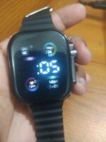 Fashionable Square LED Digital Sports Watch, LED Wrist Watch - Image 3