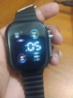 Fashionable Square LED Digital Sports Watch, LED Wrist Watch - Image 5