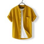 Fashionable half-sleeve shirt for men