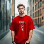 Free Palestine Cotton T-shirt - Image 2