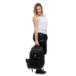 Givova Holland Quilted Padded Backpack Givova Unisex Multipocket Waterproof Black Backpack - Image 4